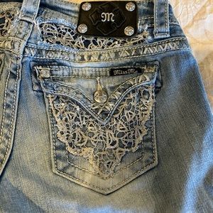 Light Wash Miss Me Denim Jeans